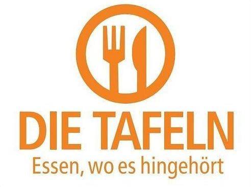 Quelle: Die Tafeln Die Tafeln, Essen, wo es hingehört - abgebildet ist ein runder Teller mit Gabel und Messer